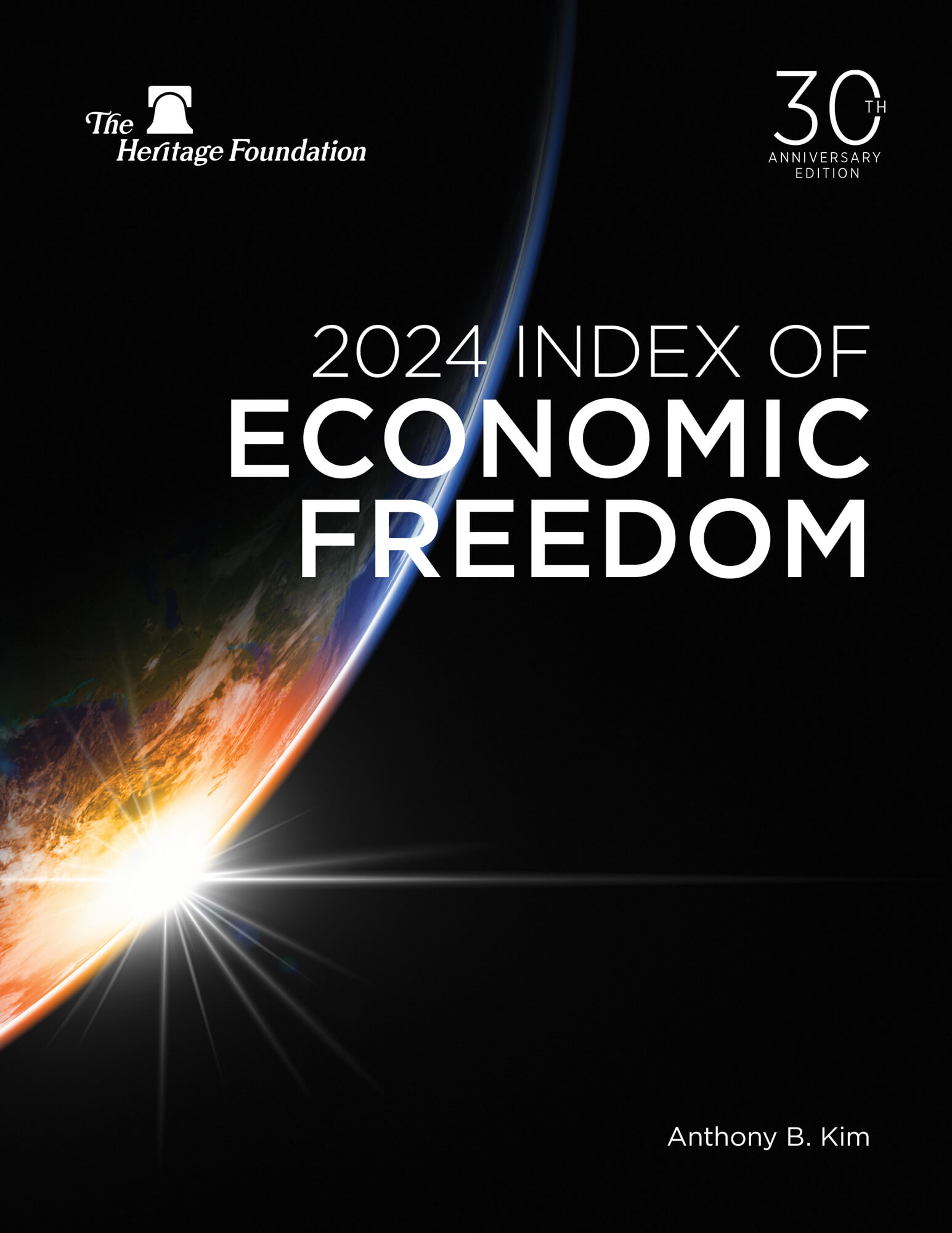 The Heritage Foundation Index of Economic Freedom cover