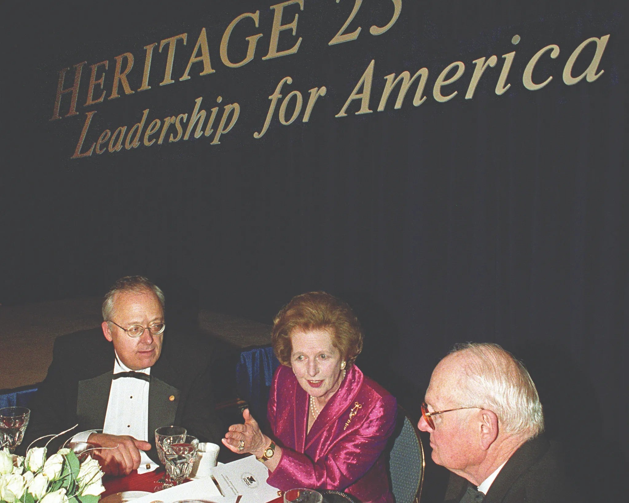 Heritage Foundation 25th anniversary celebration.