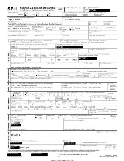 EO14019 and Department of Justice