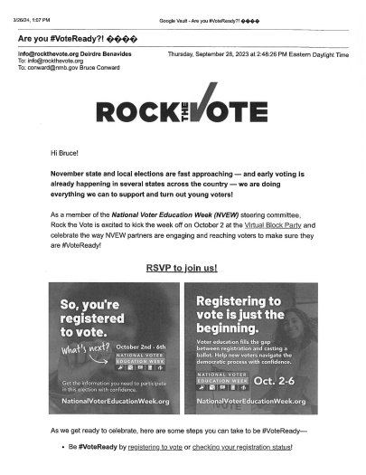 Rock the Vote