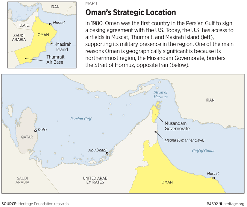 Oman’s Strategic Location
