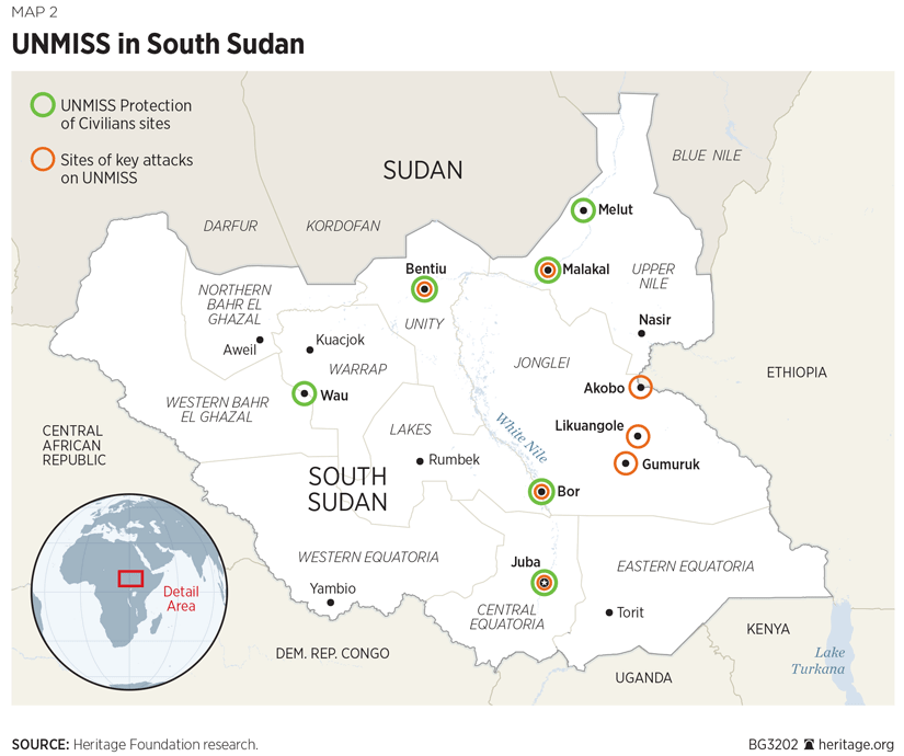 UNMISS in South Sudan
