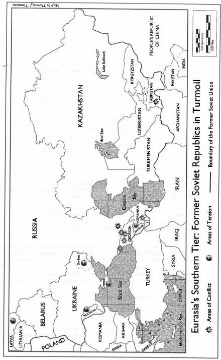 Eurasia's Southern Tier: Former Soviet Republics in Turmoil