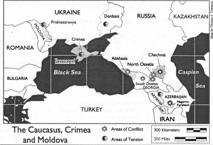 The Caucasus, Crimea, and Moldova