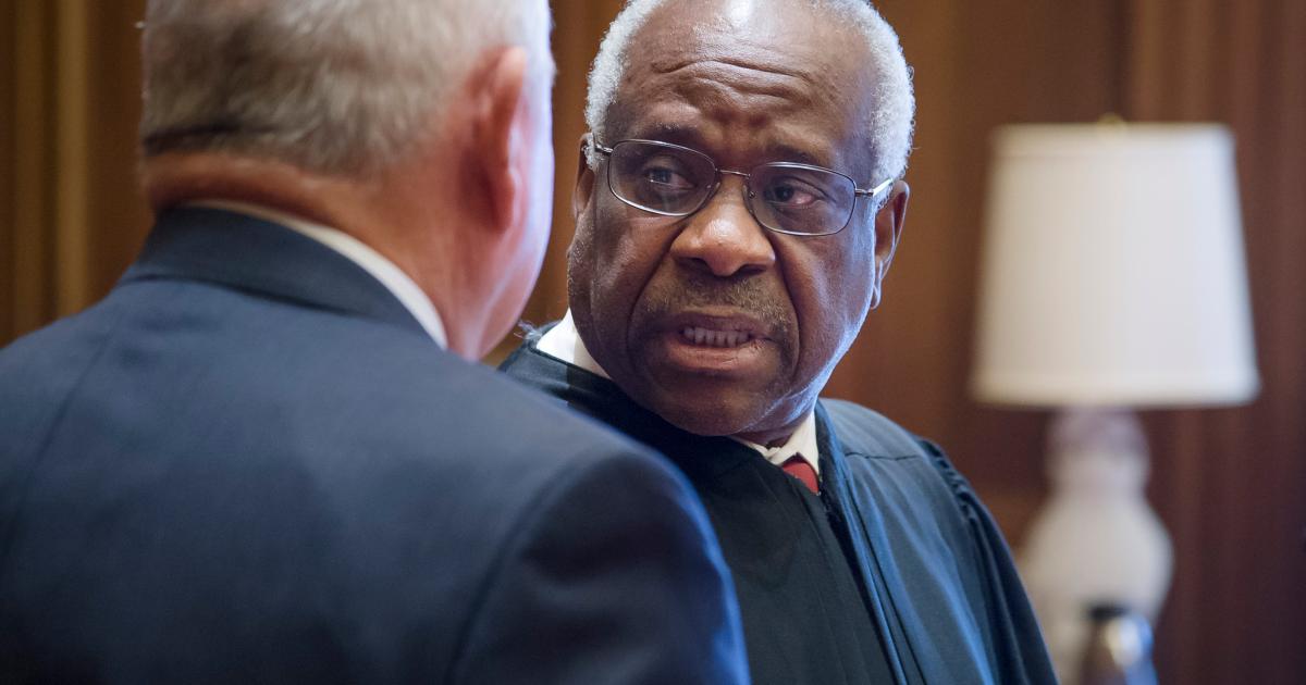 Justice Clarence Thomas' moment may finally have arrived - WHYY