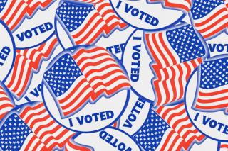 Voter stickers