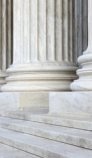 Supreme Court Columns Plain 