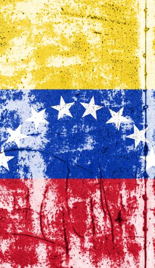 Venezuelan flag old 