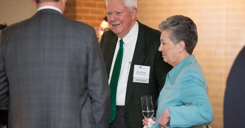 Jerry Hume, Heritage Trustee since 1993.