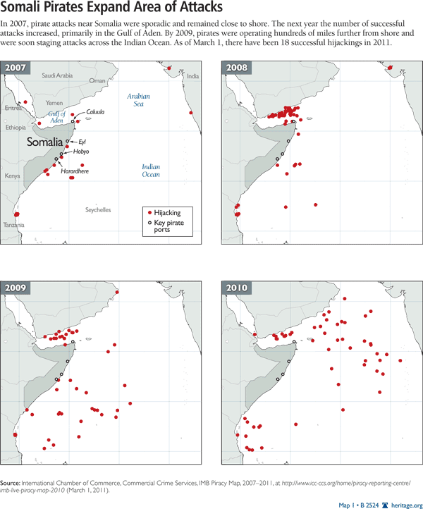 Somali Pirates Expand Area of Attacks