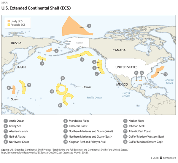 US Extended Continental Shelf (ECS)